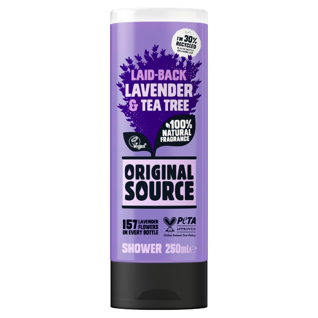 ORIGINAL SOURCE LAV N T/TREE SHOWER GEL 250ML